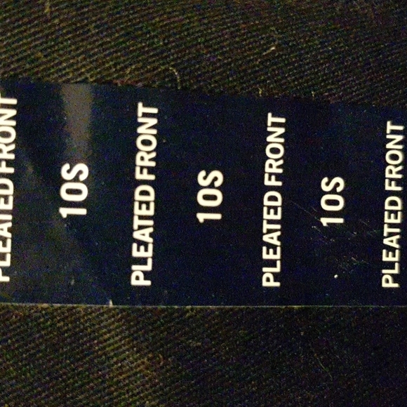 Chaps boys size 10 black slim pants pleated front, adjustablr waist - Picture 6 of 7